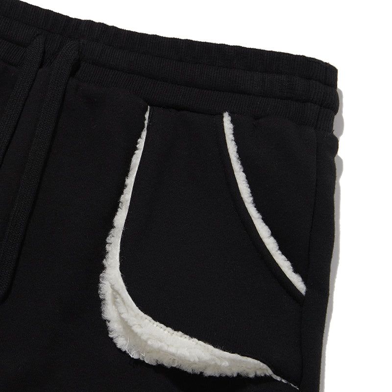 WITTY BUNNY NOMAD FUR MINI SKIRT [BLACK]