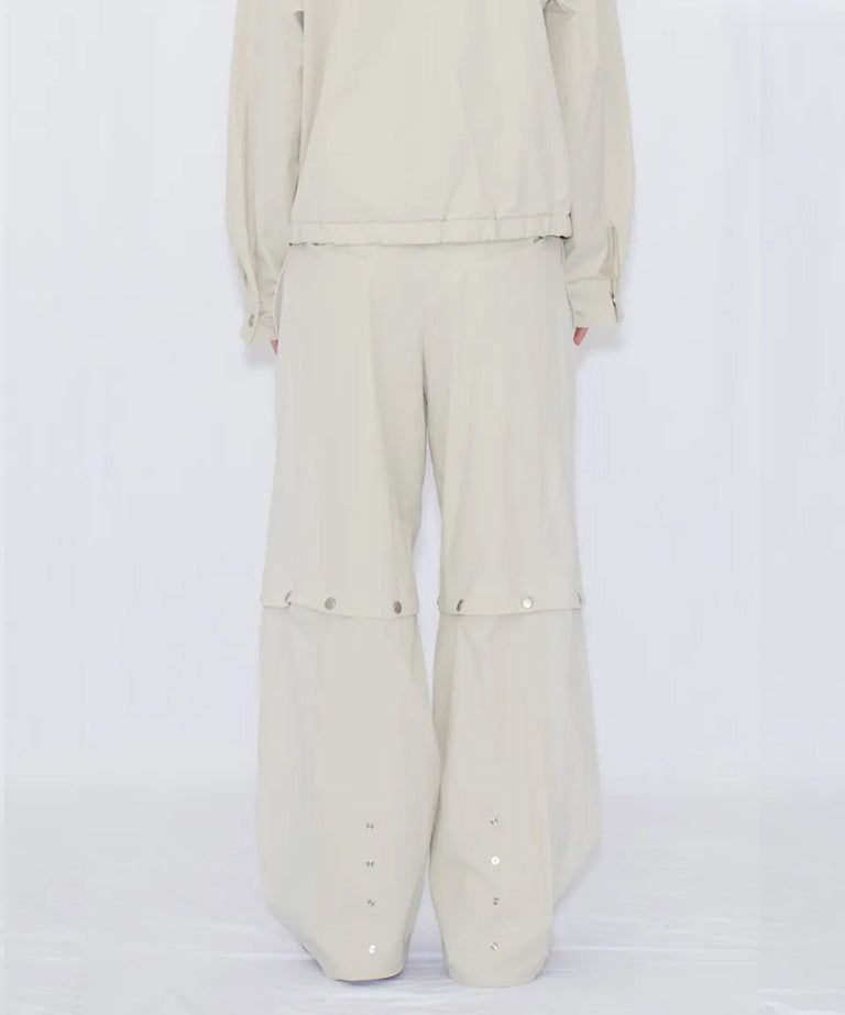 2WAY DEFORMED TRACK PANTS
