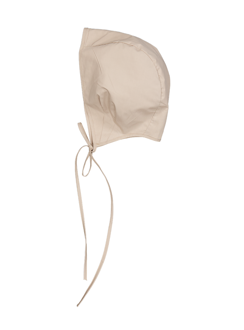 Checkboard bonnet (beige)