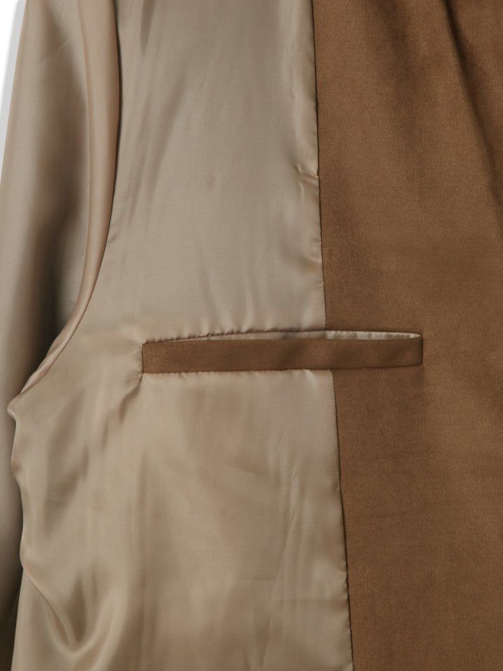 Brunch suede blazer jacket