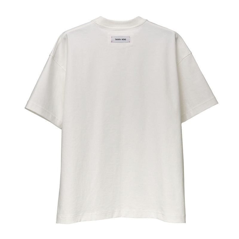 WHITE COCONUT TREE TSHIRT