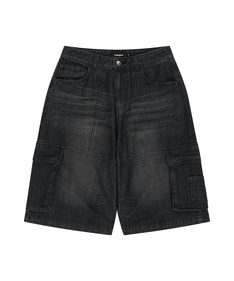 mahagrid(マハグリッド)の「BERMUDA CARGO DENIM SHORT(Pants)」