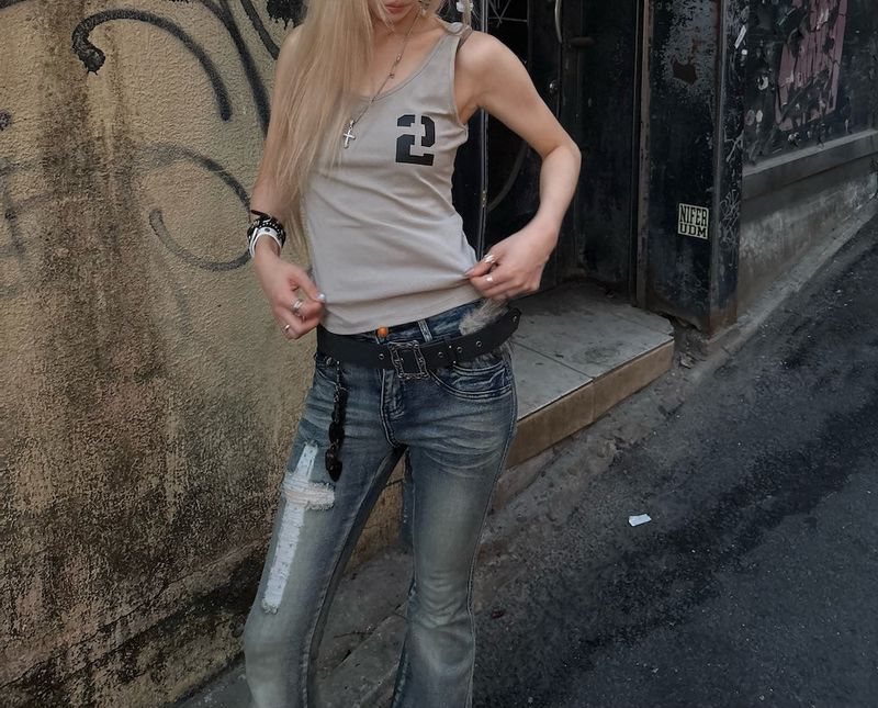 Vintage Number 2 Sleeveless