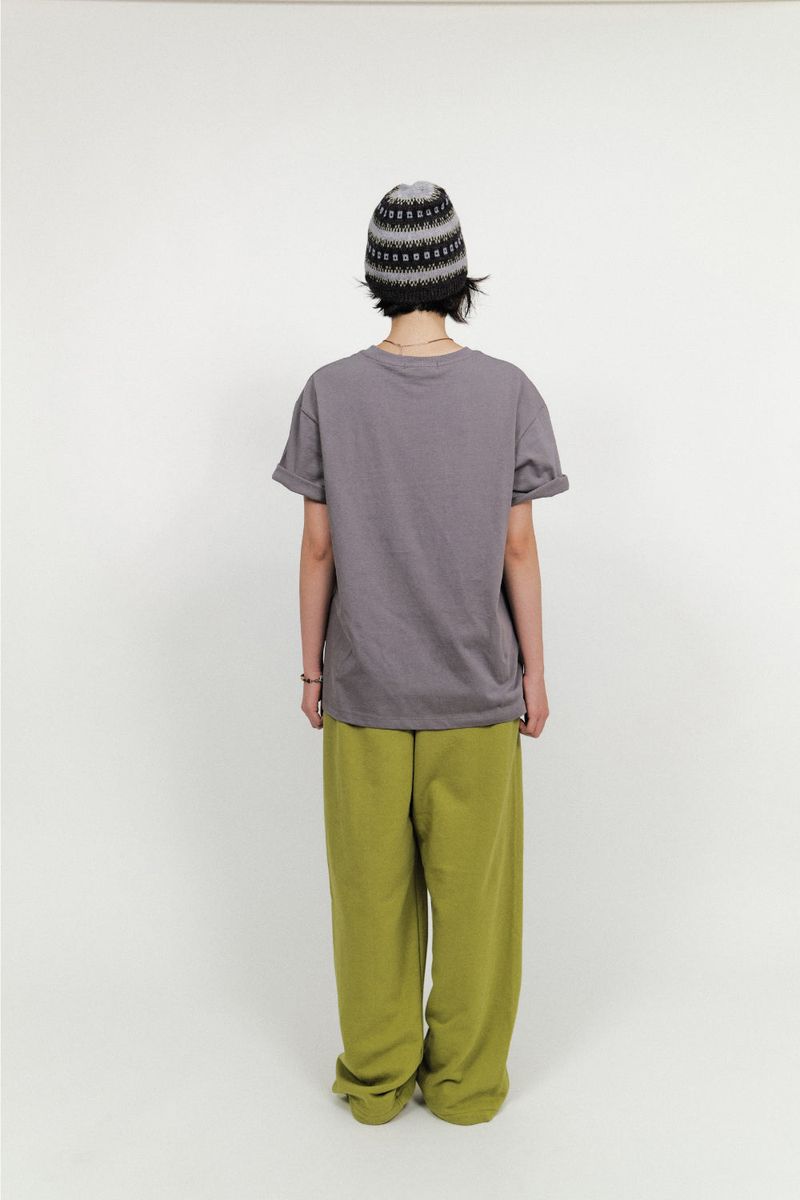  YWD LOGO T-SHIRTS_CHARCOAL