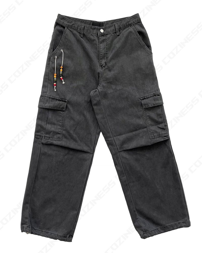 CL Ditto beads Washing cargo pants (3 colors)