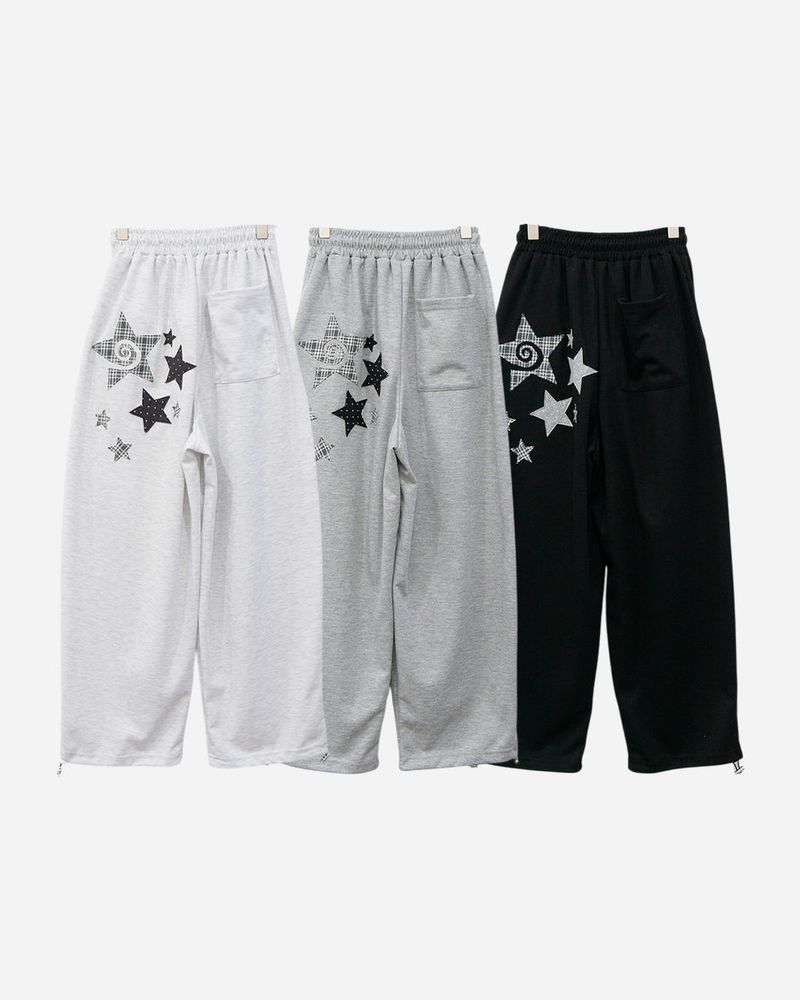Number Patch Sweatpants
