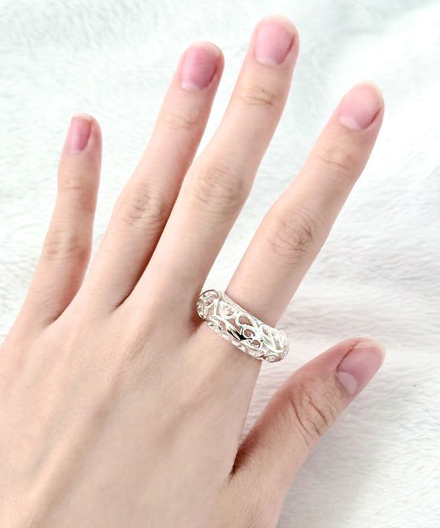Oriental Wind Bold Ring