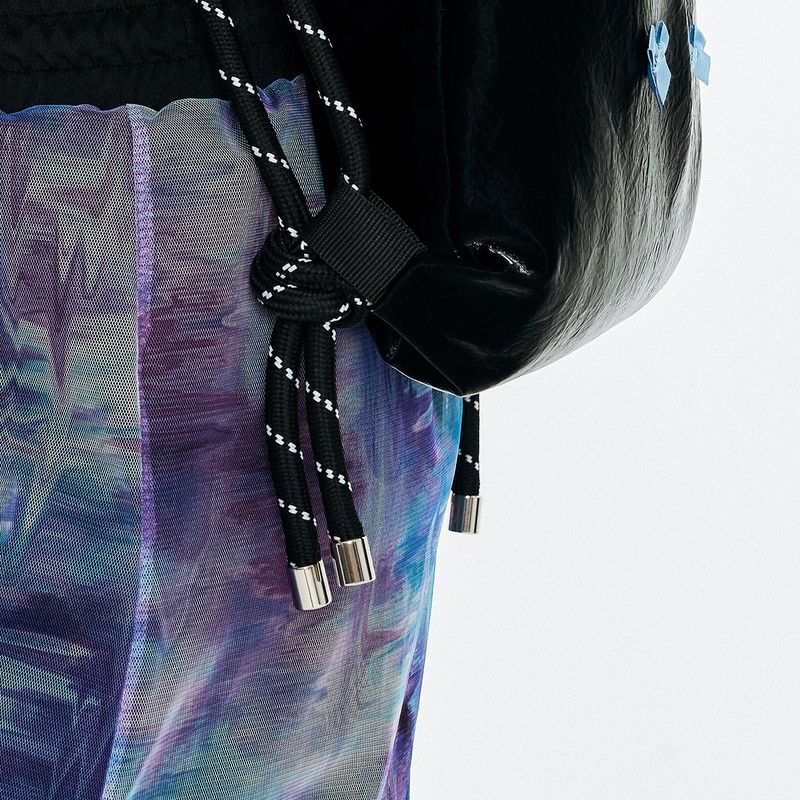 Ribbon Gym Sack [Blue]
