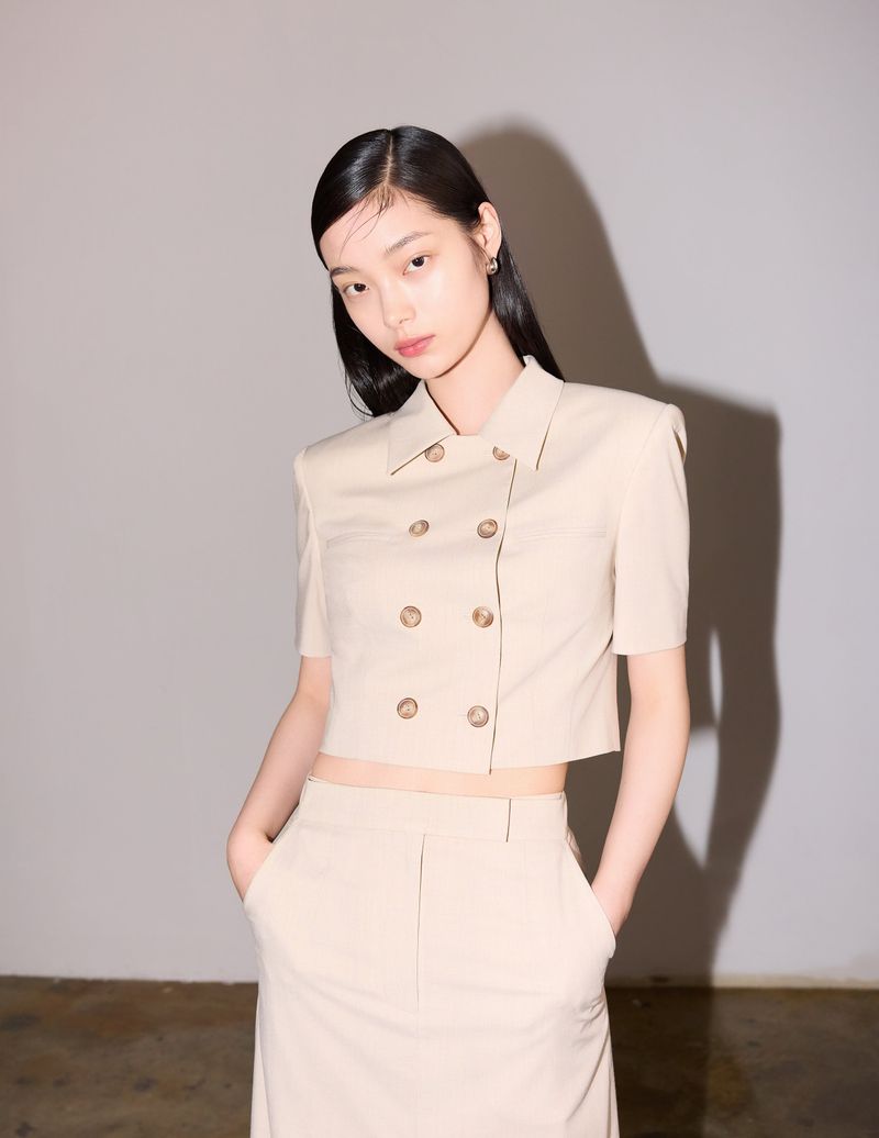 NO.35 JACKET - BEIGE