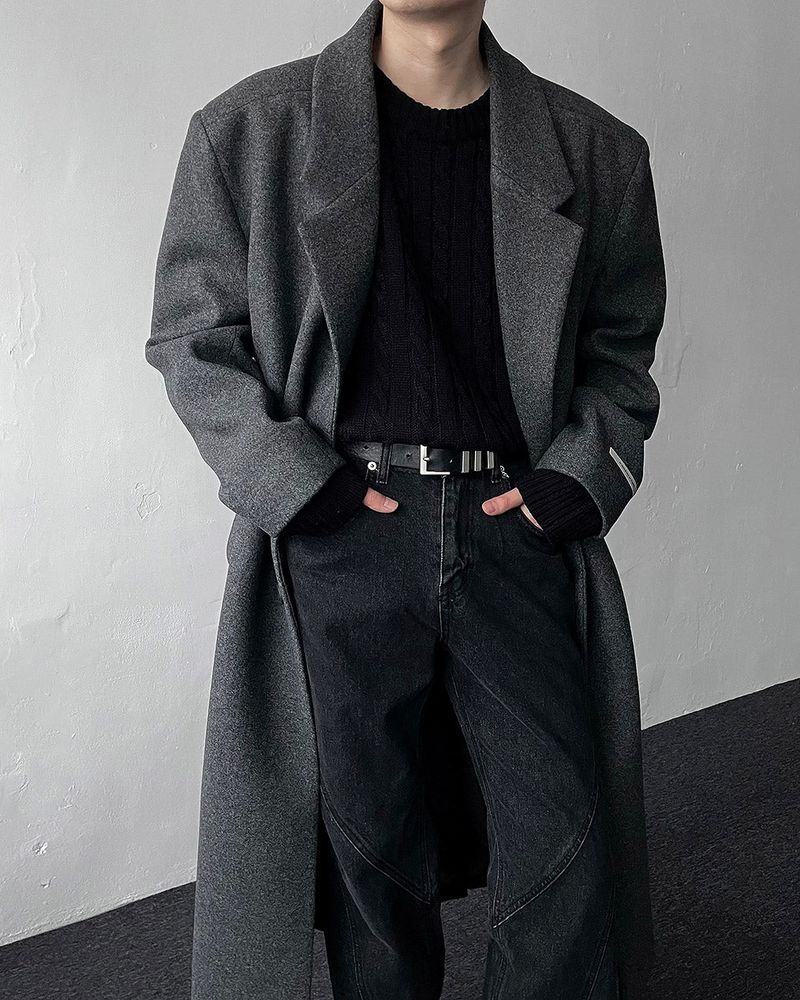 YM Lauren Wool Dart Coat (4 colors)
