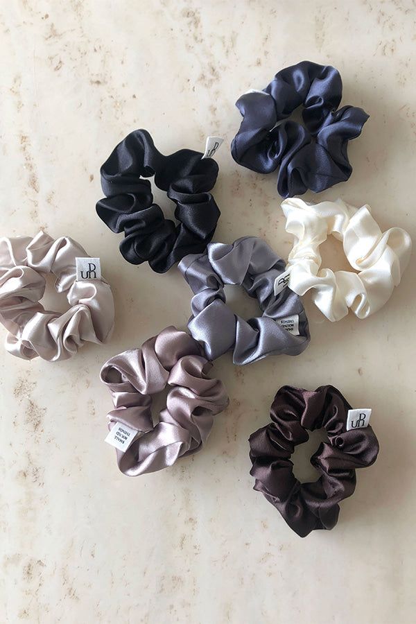 dungeureon(ドゥングロン)の「アワーシュシュ (ベーシック) - ミニ (8 color) (2セット)(ヘアアクセサリー)」