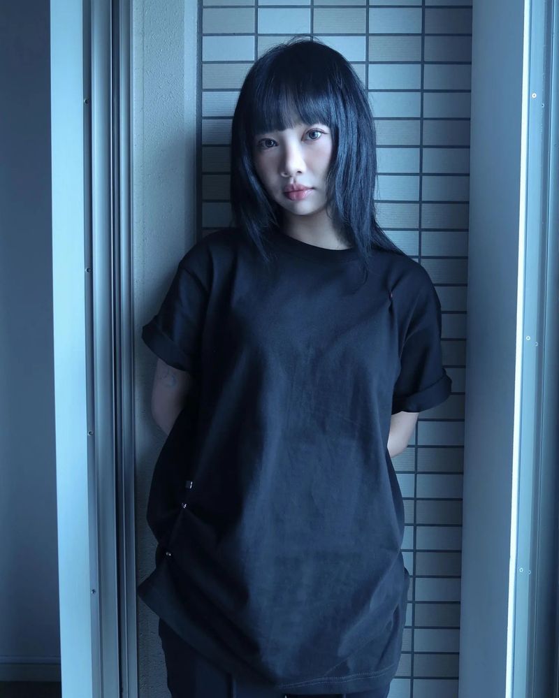 【MADE】サイドスナップティー‐ブラック