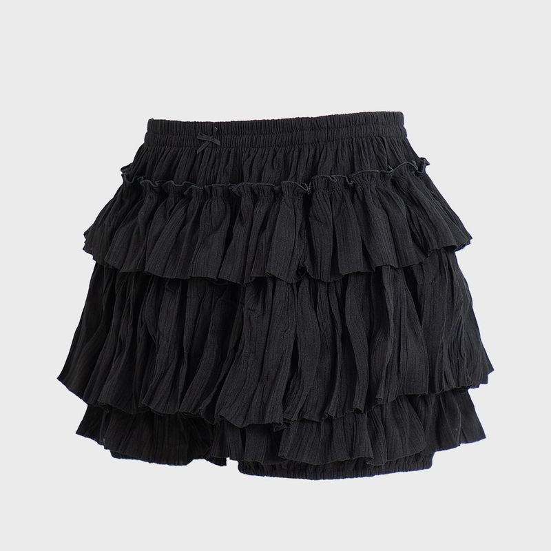 BIRD SKIRT IN BLACK