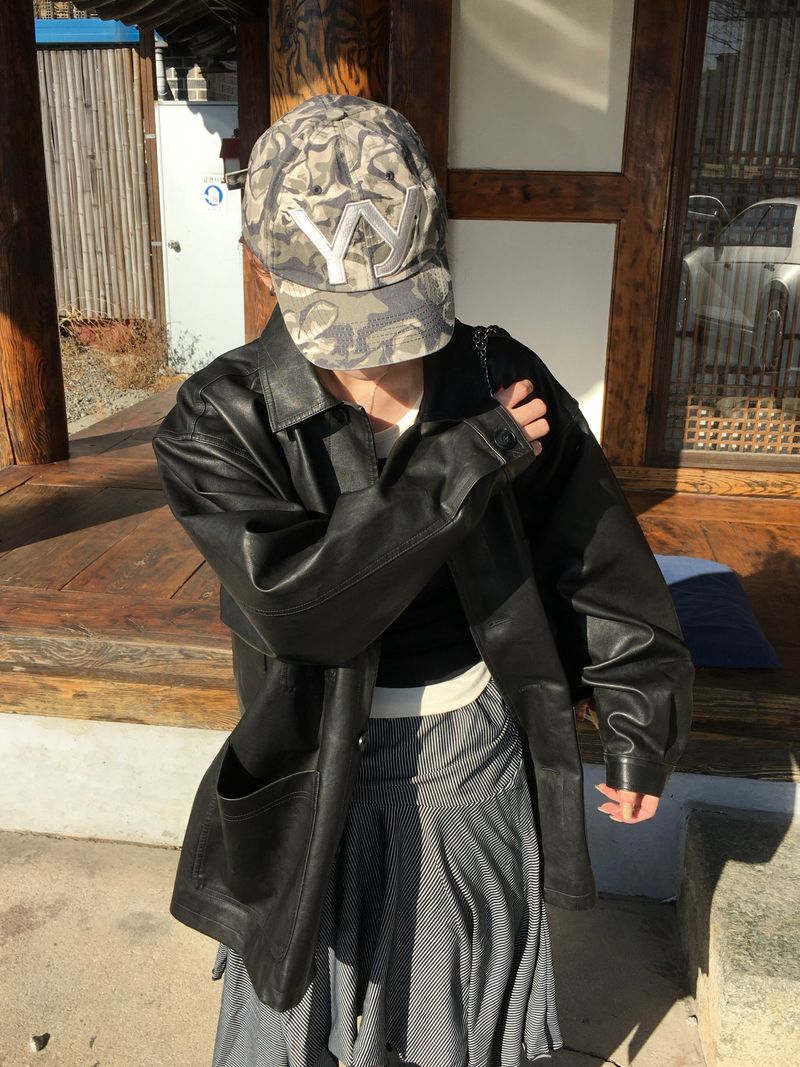 Dusty Leather Overwork Jacket (2c)