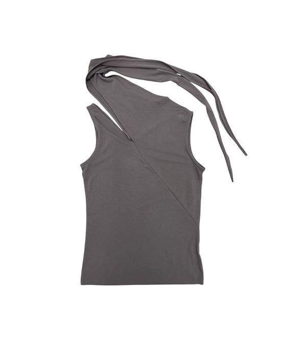 Carre Scarf Slit Sleeveless