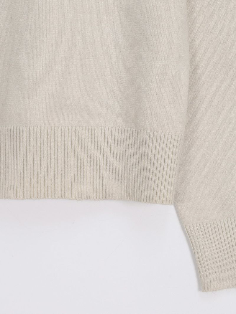 Nito Slash Knitted Zip Up