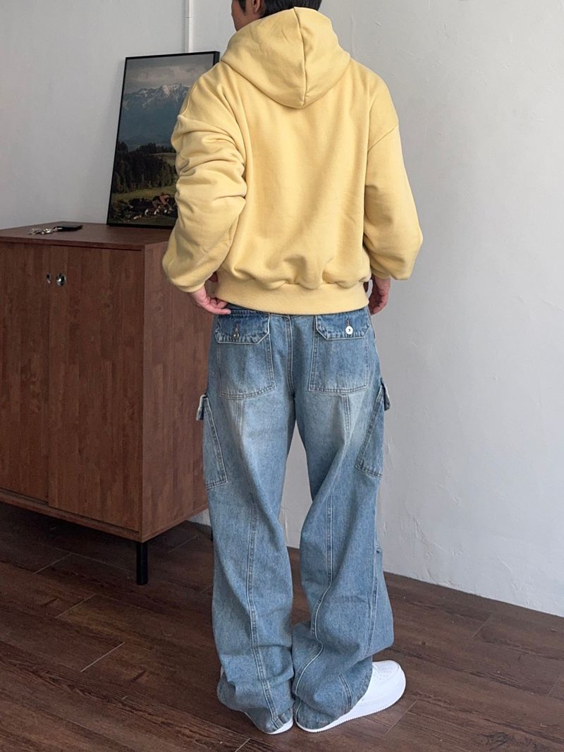 Glide Wide Cargo Denim (3color) (No.1007)