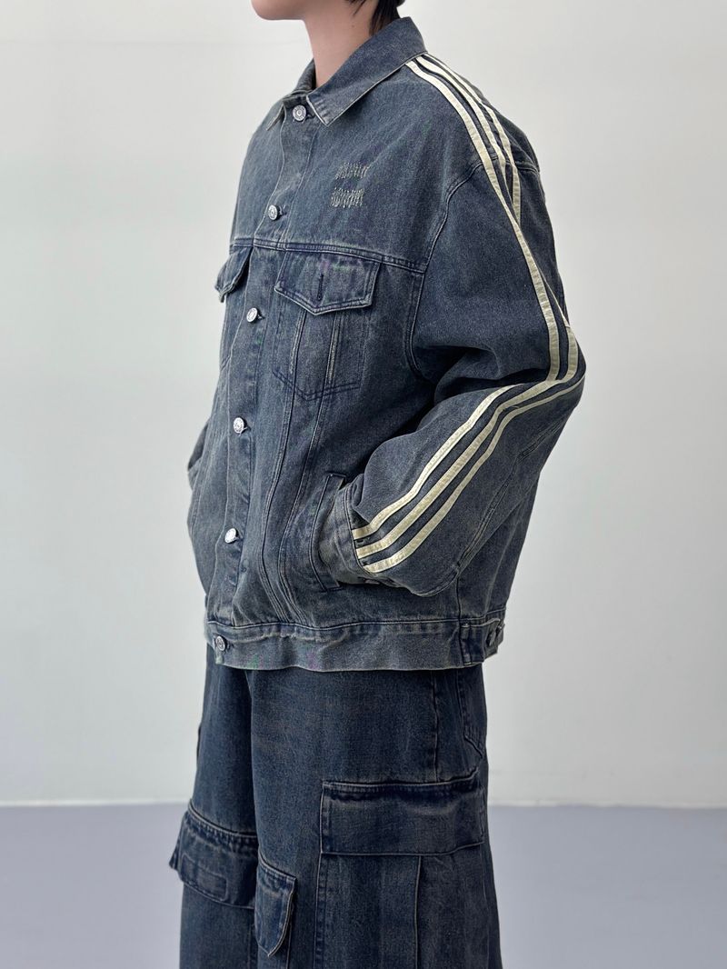 Ian Track Denim Jacket 2C