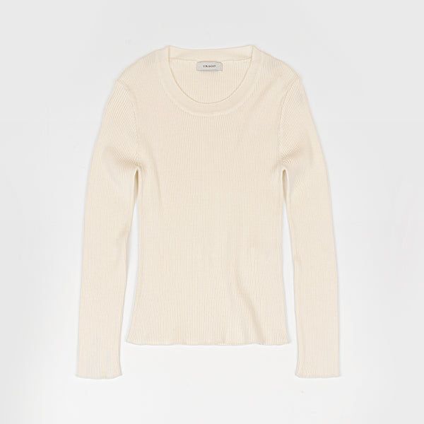 Sage ribbed knit