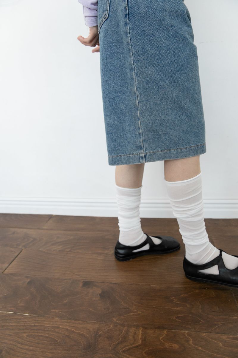 omoosoohy(オムスヒ)の「gauze long socks(2colors)(Fashion Accessories)」