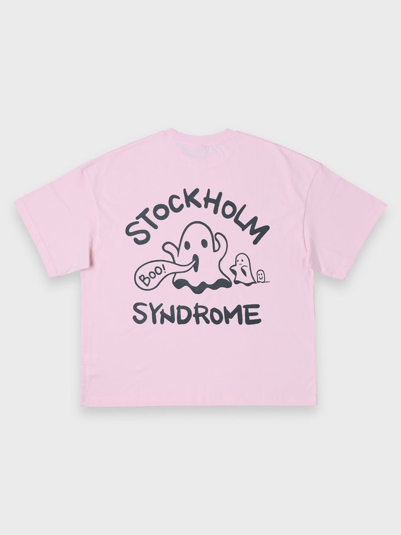 stockholm syndrome（ストックホルムシンドローム）の「ゴーストTシャツ - ピンク（トップス）」