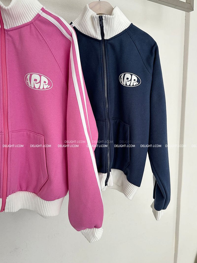 Aru fleece track zip-up