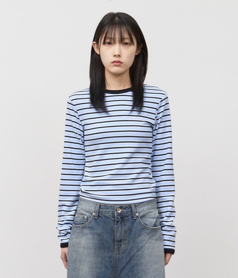 HIFIFNK(ハイファイファンク)の「(W) Candy Fleece Striped Top(Tops)」