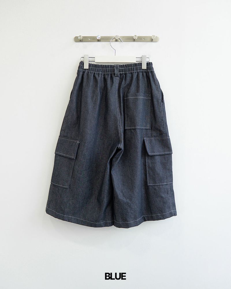 Diki Bermuda Denim Pants