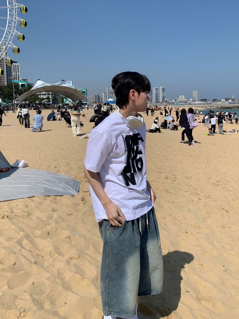 WHAT A LOOK（ワット ア ルック）の「Ben Blur Diffusion Short Sleeve T-Shirt（Tops）」