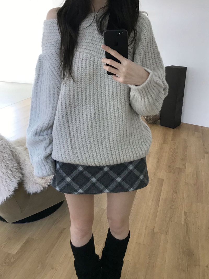 Hershey Checkered Skirt Pants (2 colors)