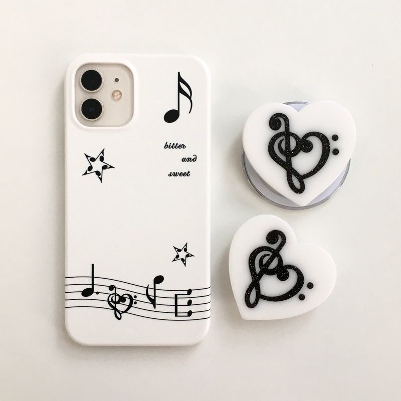 LOVE melody Hard Case - WHITE