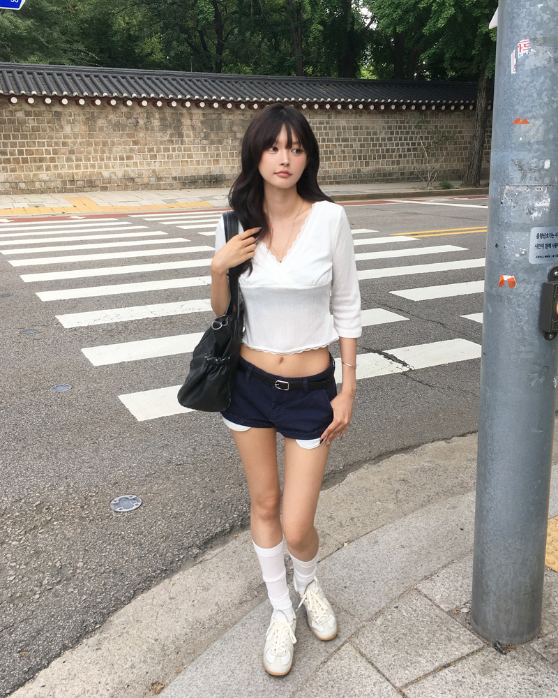 Cotton vintage shorts