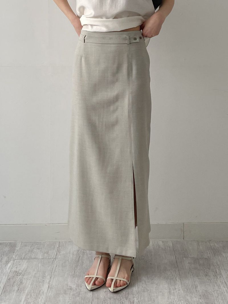 INCHANT ME（インチャントミー）の「[SS] Bocashi Button Long Skirt（Skirts）」