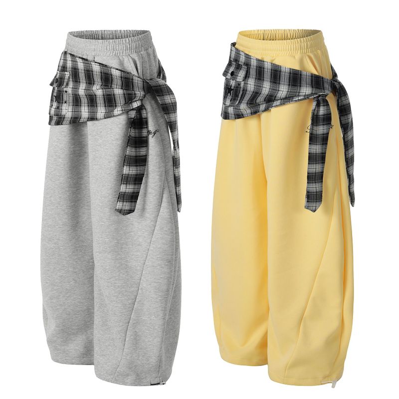 Veni Wrap Detail Sweat Pants