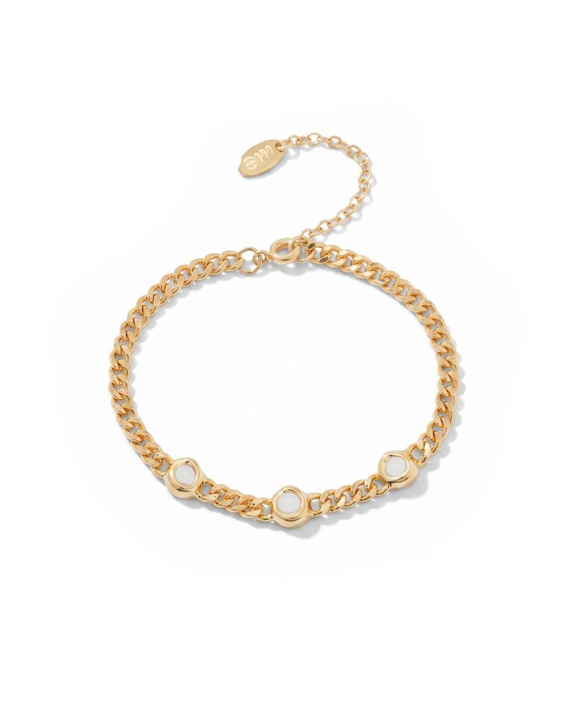nonenon（ノンノン）の「トリプルフレキシブルブレスレット / TRIPLE FLEXIBLE BRC_gold（Accessories）」