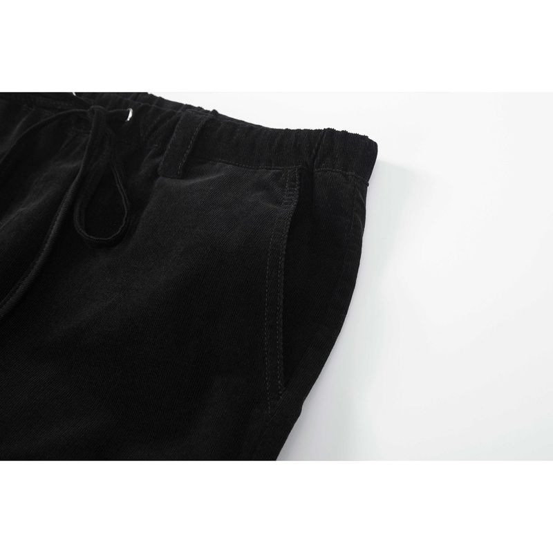 COTTON CANDY PANTS-BLACK