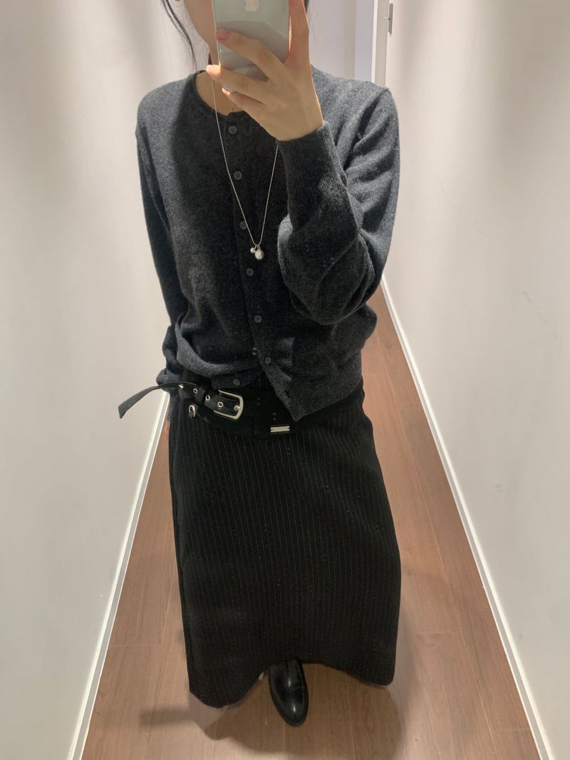 Rene Soft Round Cardigan (5color)