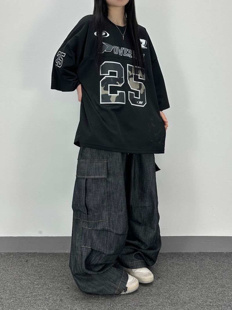 linen balloon cargo pants