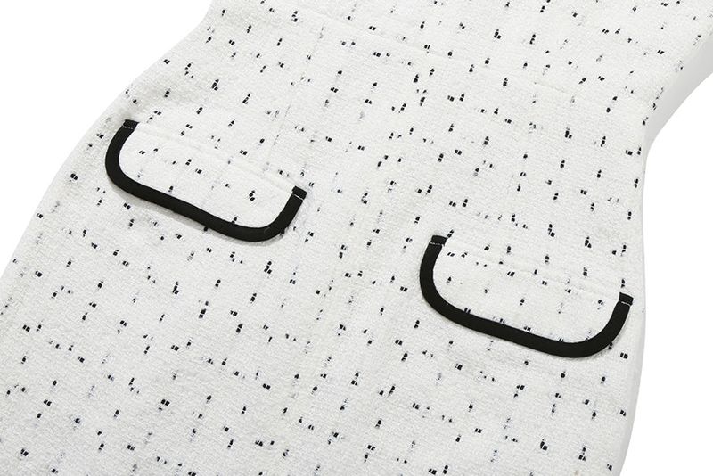 PURE TWEED DRESS_WHITE