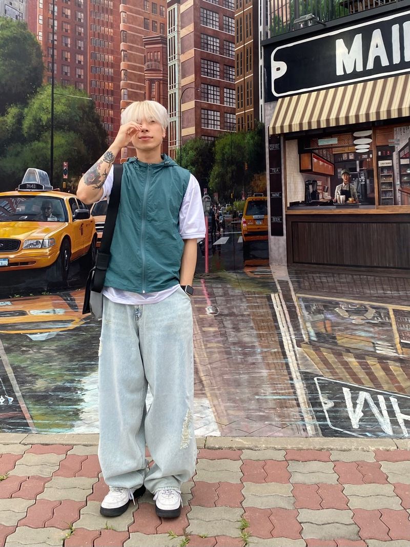 Snow This' Balloon Denim Pants 2C