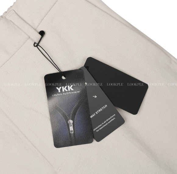 Logane Brushed Slim 9 Part Back Banding Cotton Pants