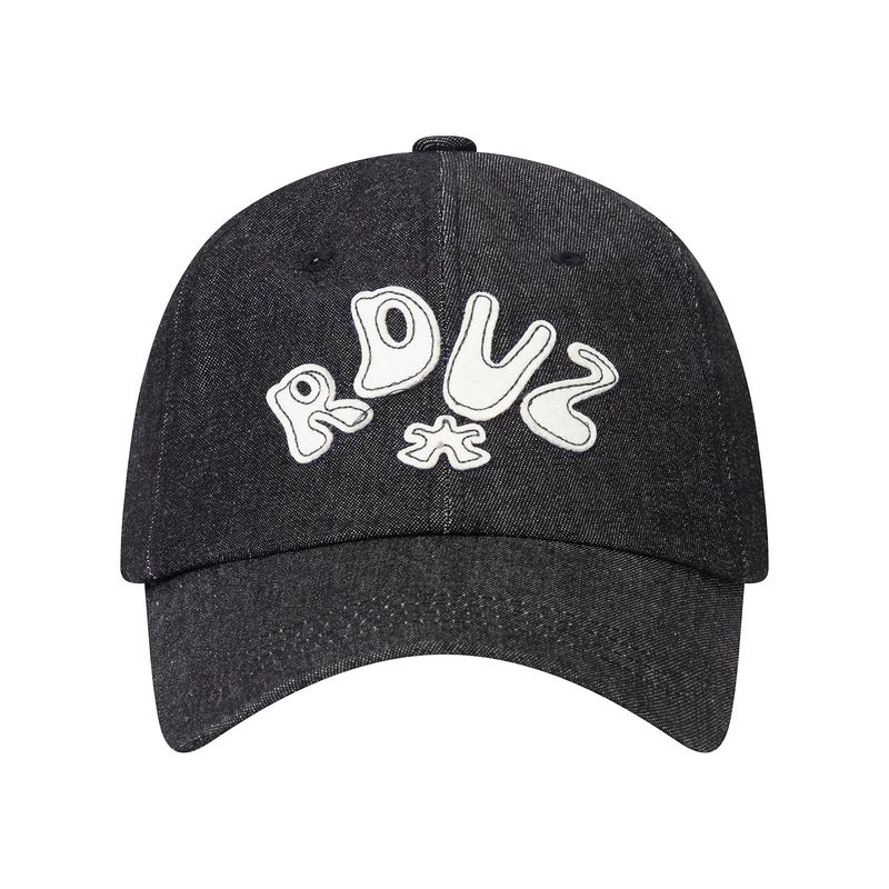 RDVZ（ランデブー）の「ハーフロゴアップリケボールキャップ（帽子）」