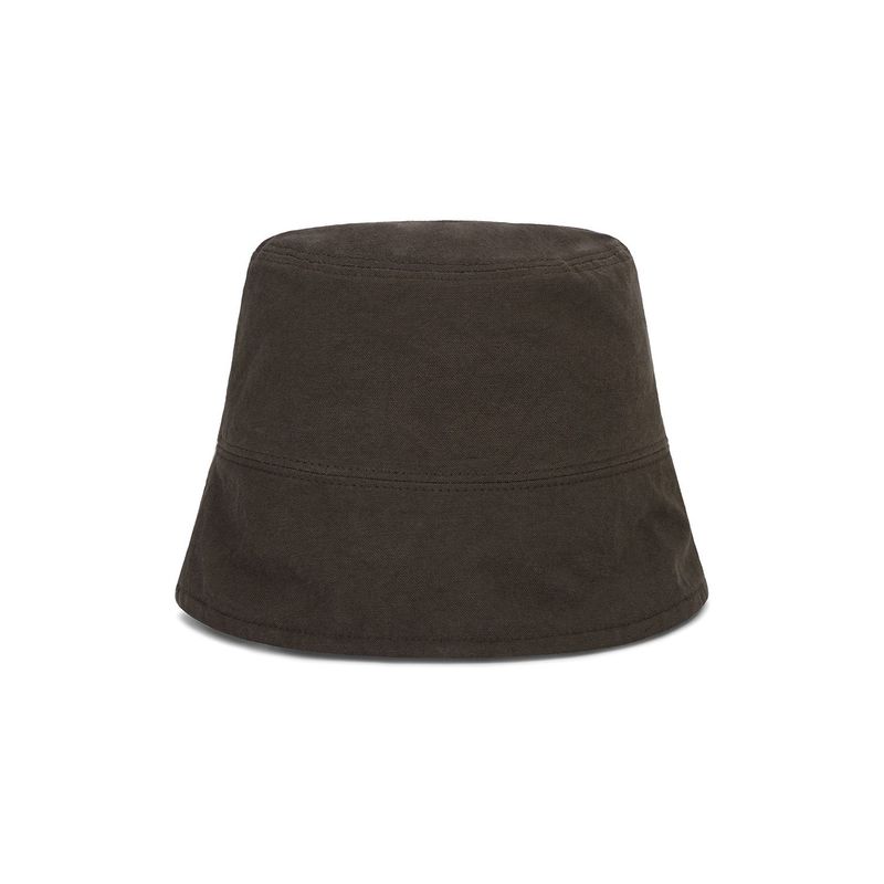 VA Curved 3D Logo Drop Bucket Hat / Brown