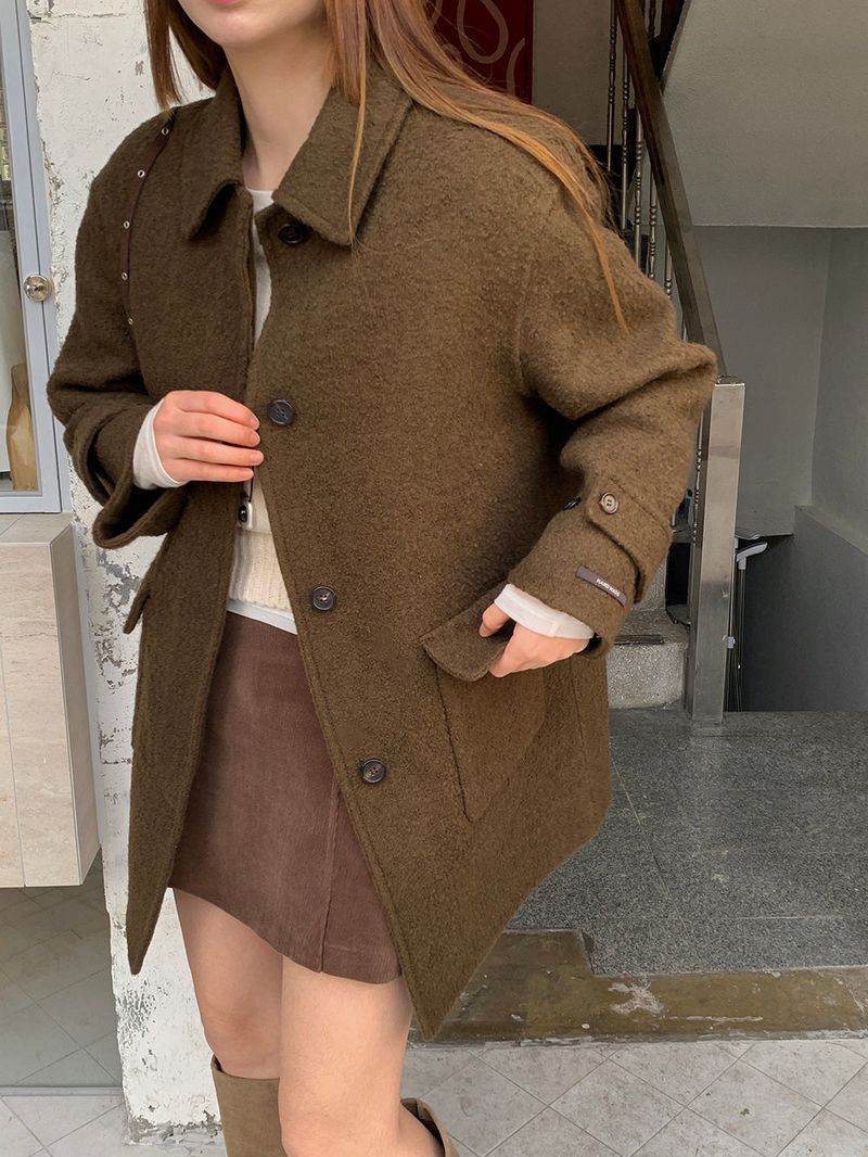 [MADE] BUTTERLIN WOOL ALPACA HANDMADE COAT