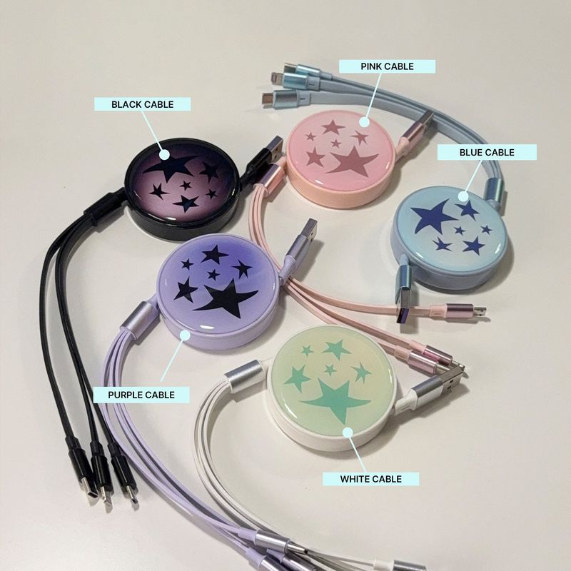 your emotions（ユアーイモーション）の「スターダスト充電ケーブル（スマホグッズ/小物）」