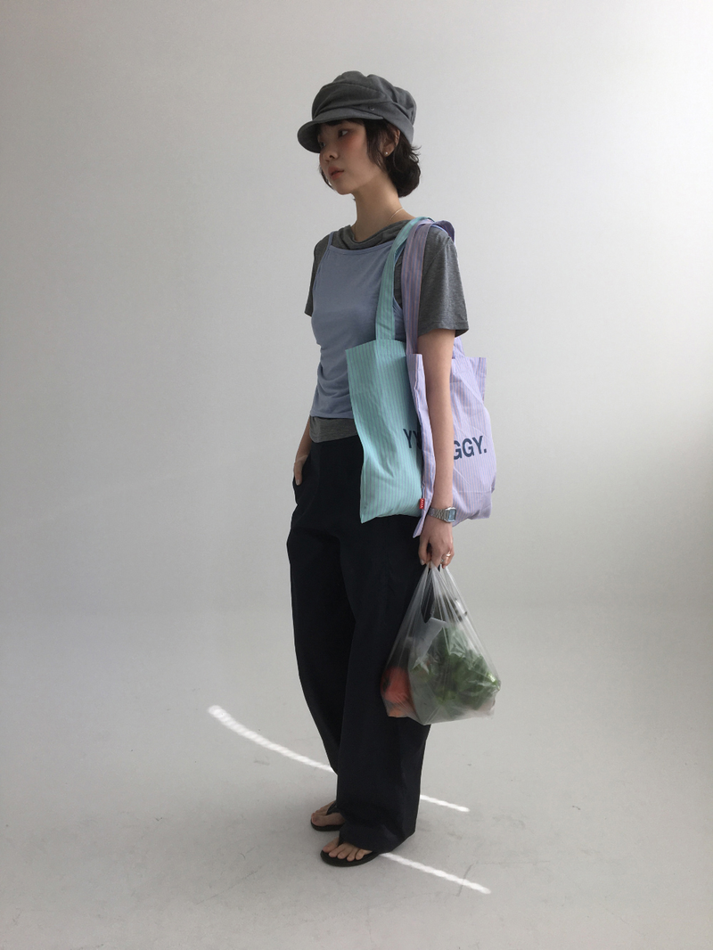 YWD SHIRRING T-SHIRTS (3color)