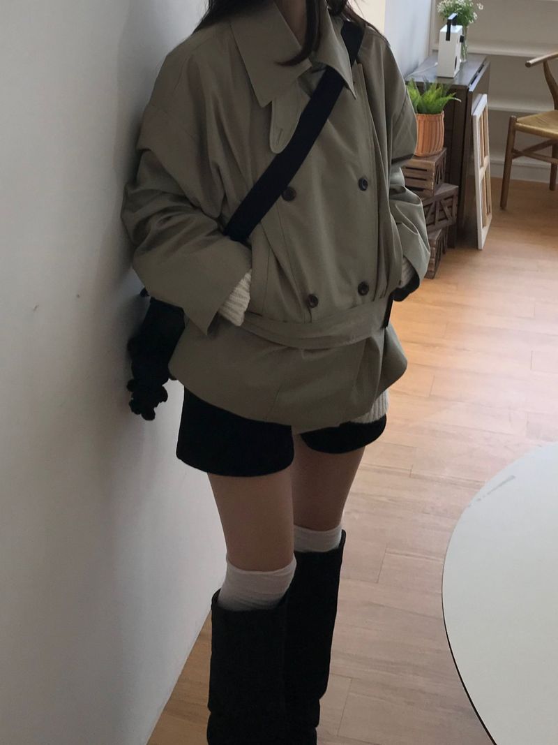 Root Short Trench Jacket (3 colors)