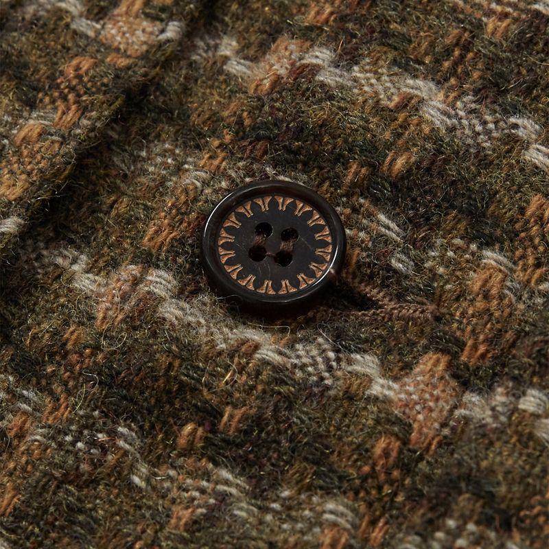 Virgin wool trucker blouson / Olive
