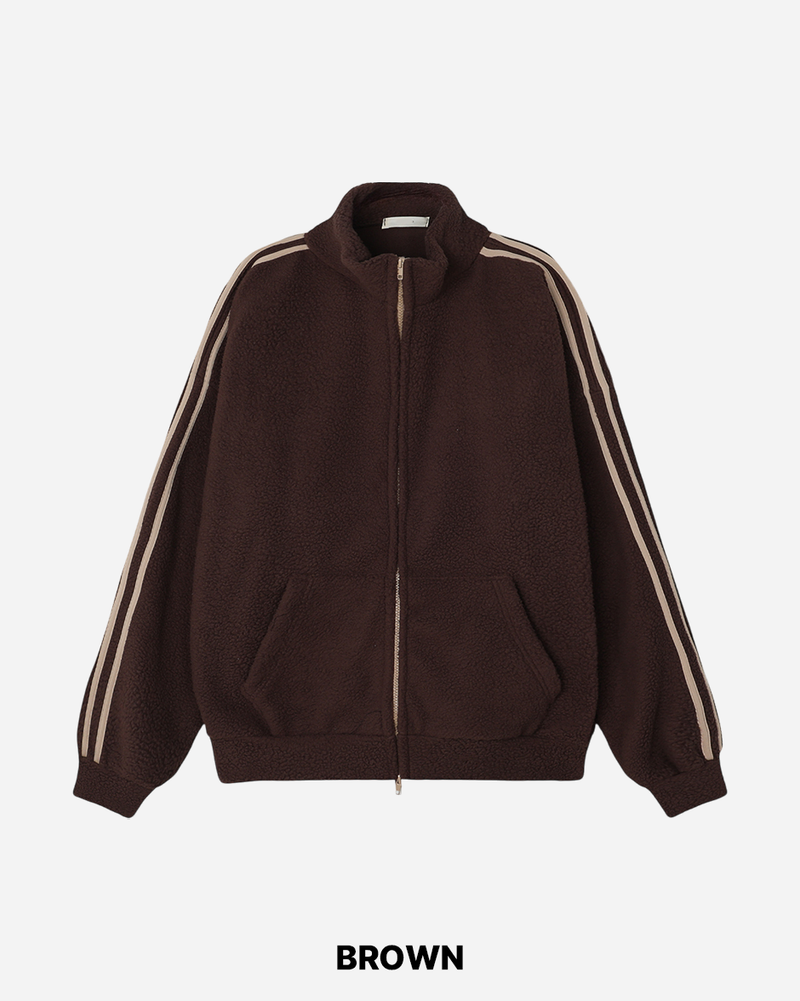 Mode Fleece Track Zip-up