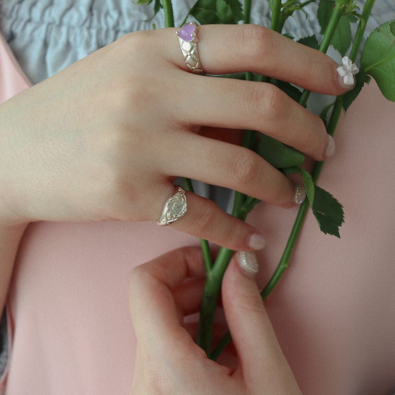 【MADE】 Butterfly signet ring